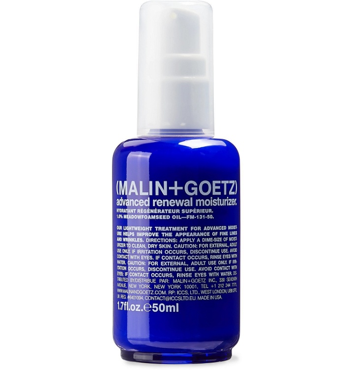 Photo: Malin Goetz - Advanced Renewal Moisturizer, 50ml - Colorless