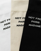 Drôle De Monsieur Le Pack De Chaussettes Slogan Multi - Mens - Socks