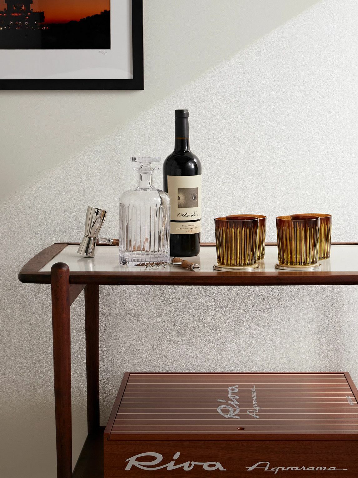 L'Objet - Prism Set of Four Double Old Fashioned Glasses