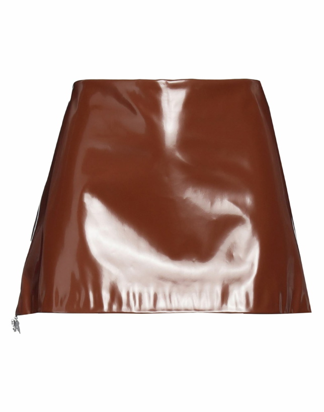 Photo: Acne Studios Womens Mini skirt in Brown