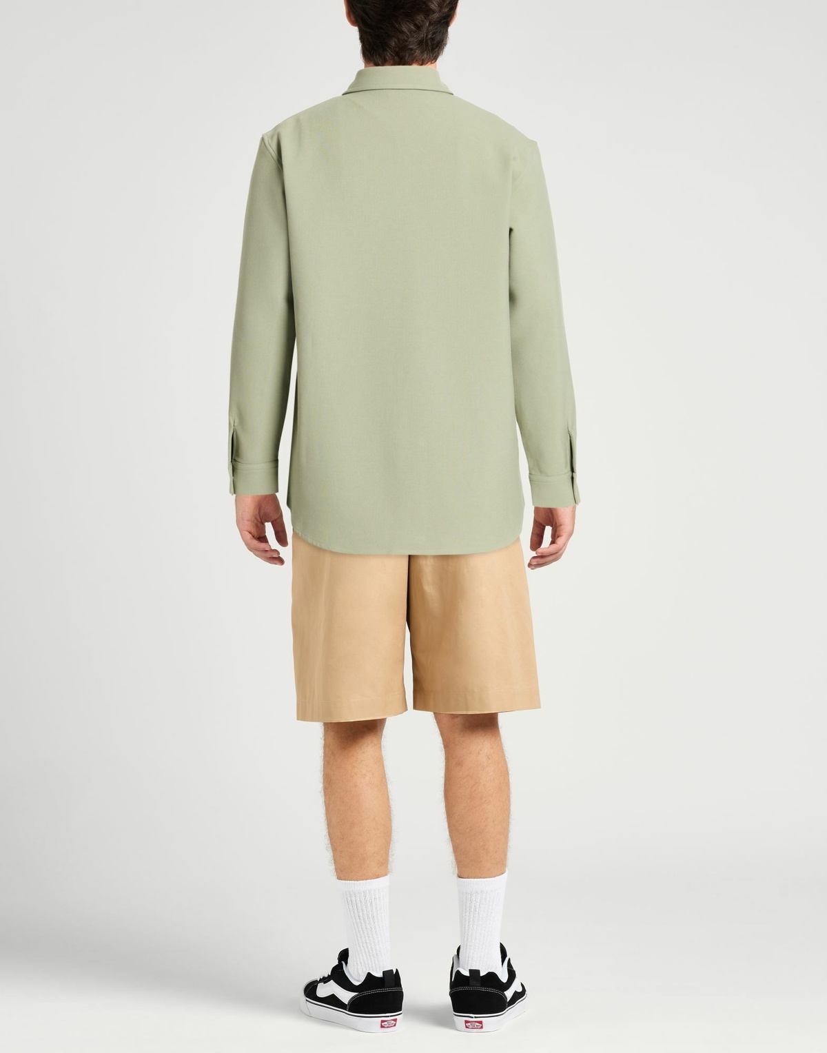 Sandro Mens Shirt in Sage green