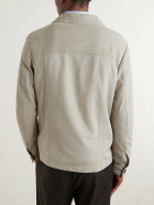Eleventy - Suede Jacket - Neutrals