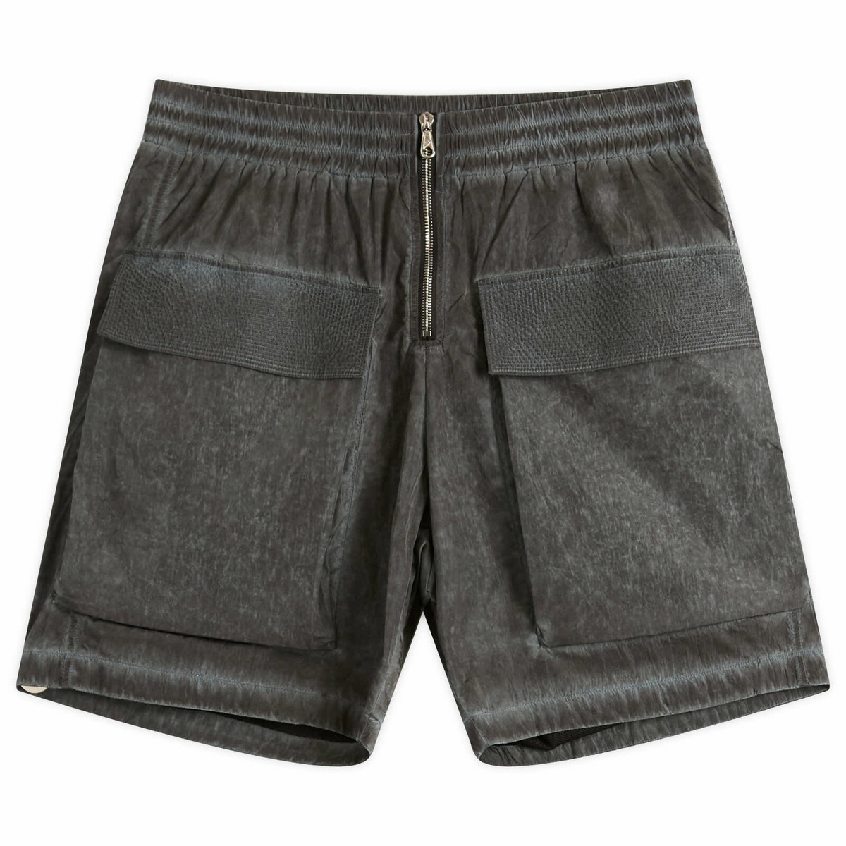Cole Buxton Men's Cold Washed Cargo Short in Washed Black