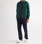 Save Khaki United - Standard Cotton-Flannel Shirt - Green