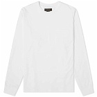 Beams Plus Long Sleeve Pocket T-Shirt in White