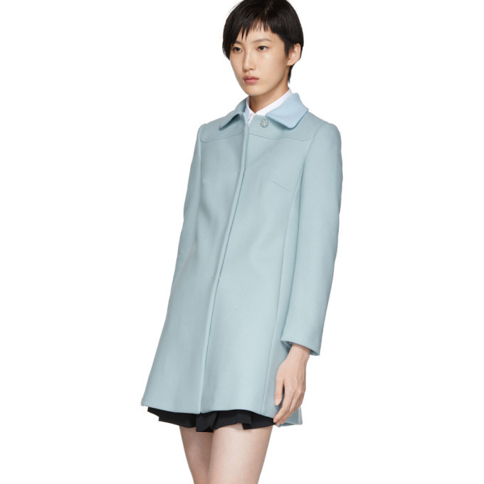 RED VALENTINO ライトブルー ロングコート RED VALENTINO ライトブルー ロングコート 【公式通販】