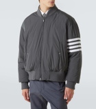 Thom Browne 4-Bar bomber jacket