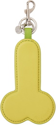 JW Anderson Yellow & Green Penis Keychain