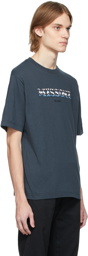 Missoni Navy Embroidered Logo T-Shirt