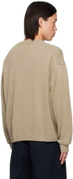 Studio Nicholson Taupe Kami Sweater