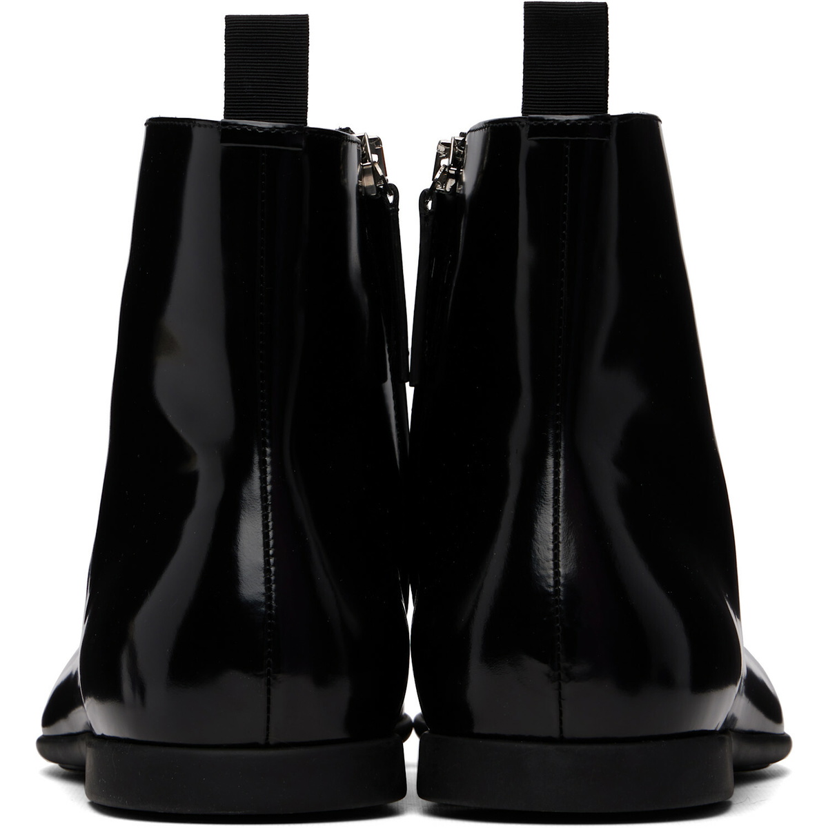 Jil Sander Black Ankle Boots