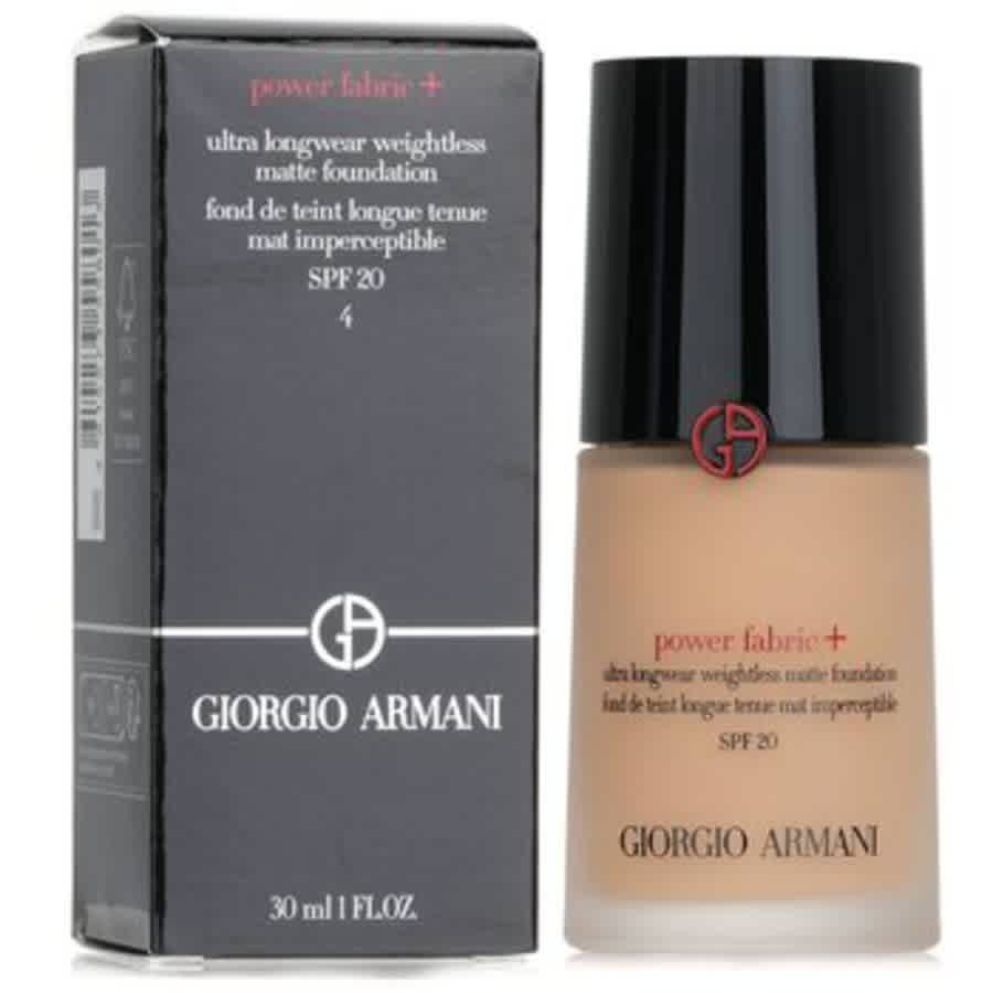 Giorgio Armani Power Fabric+ Ultra Longwear Weightless Matte Foun 1 oz # 4 Makeup 3614273558013