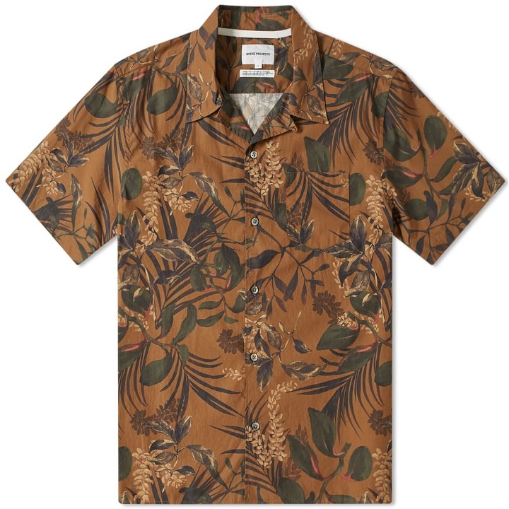 Photo: Norse Projects Short Sleeve Carsten Floral Print Vacation Shirt