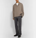 Maison Margiela - Oversized Unstructured Wool and Mohair-Blend Blazer - Brown