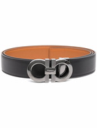 FERRAGAMO - Gancini Leather Reversible Belt