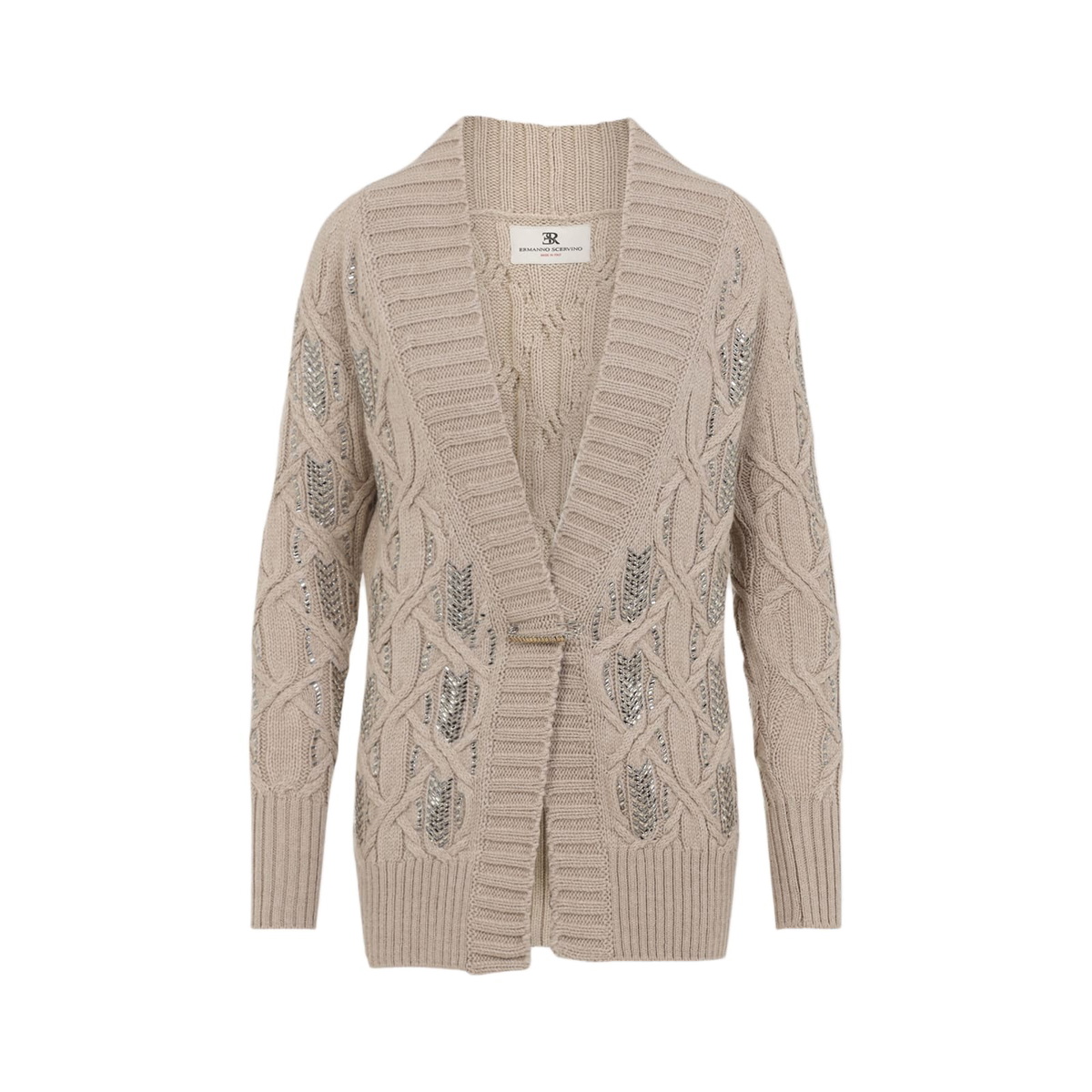Ermanno Scervino Virgin Wool Cardigan