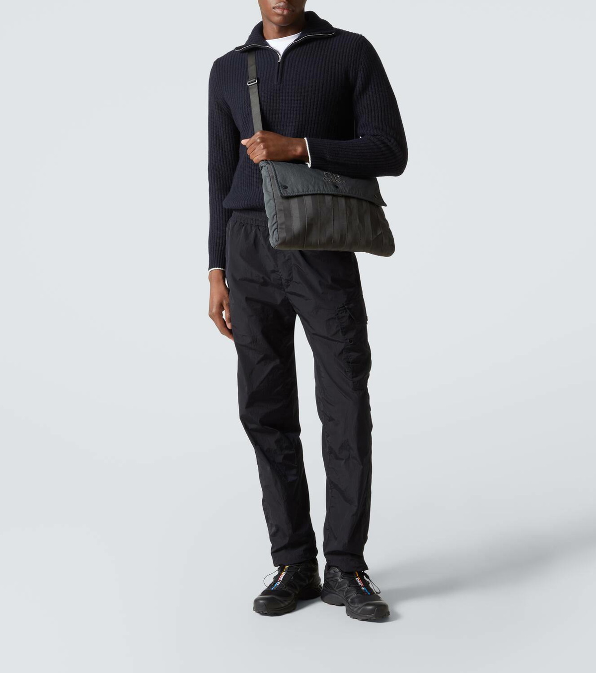 C.P. Company Herringbone logo bag C.P. Company