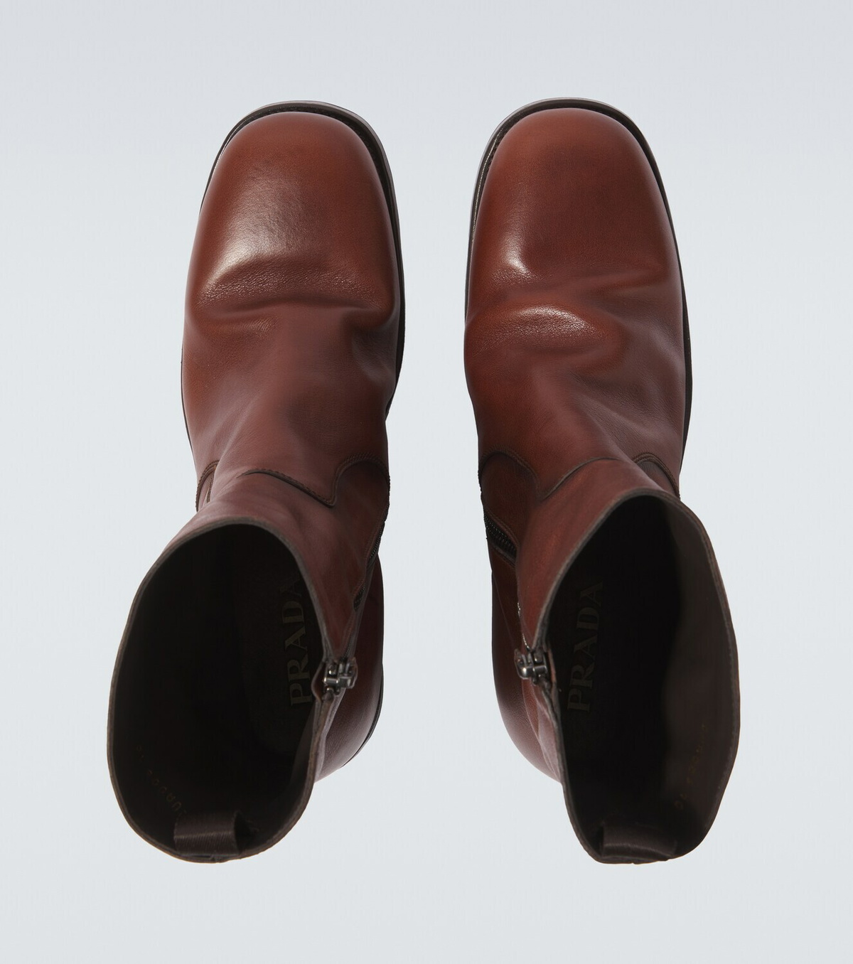 Prada Leather ankle boots