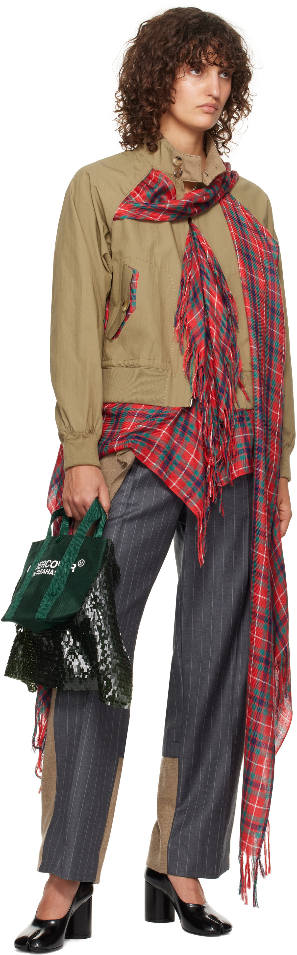 UNDERCOVER Khaki UC2D1201 Bomber Jacket