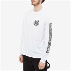 AMIRI Men's Long Sleeve Ouija Board T-Shirt in White