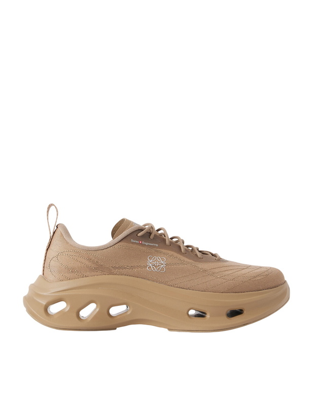 Photo: LOEWE - On Cloudtilt Rubber-Trimmed Mesh Sneakers - Neutrals
