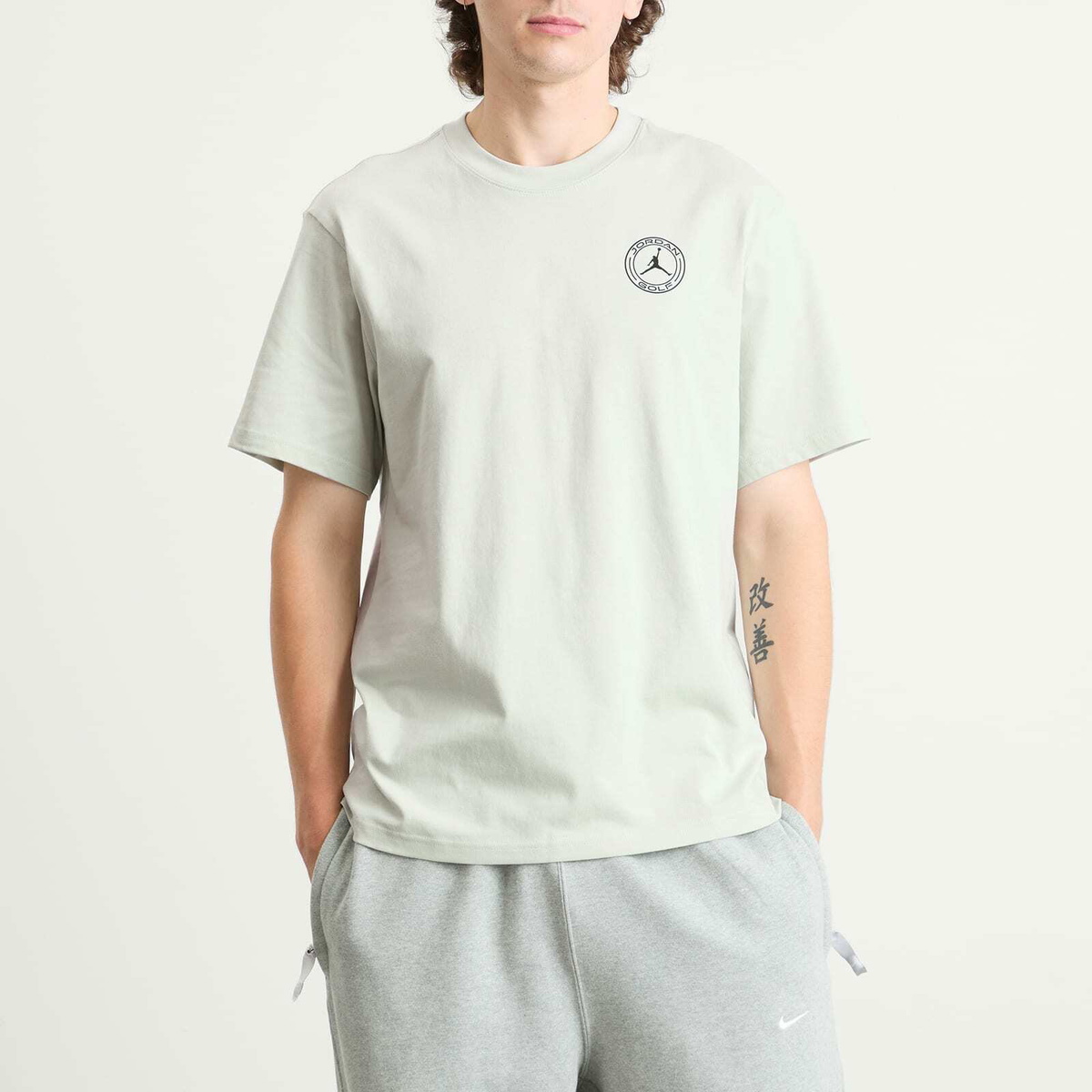 Air Jordan Men's Golf T-Shirt in Light Silver