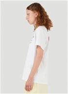 Basic Cotton Jersey T-Shirt in White