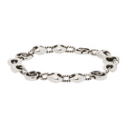 Gucci Silver Double G Marmont Bracelet