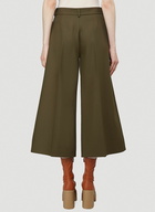 Charlotte Wide-Leg Pants in Green