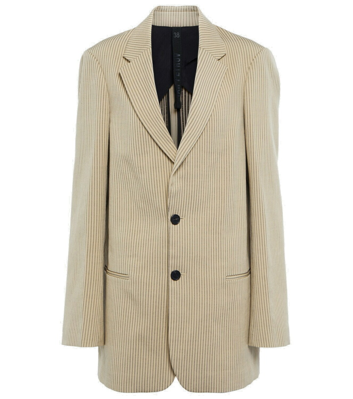 Photo: Petar Petrov Isaac striped cotton-blend blazer