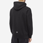 Givenchy Men's College Logo Hoody in Black