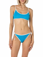 MC2 Saint Barth Woman Terry Bralette Beach Top Judy With Piping