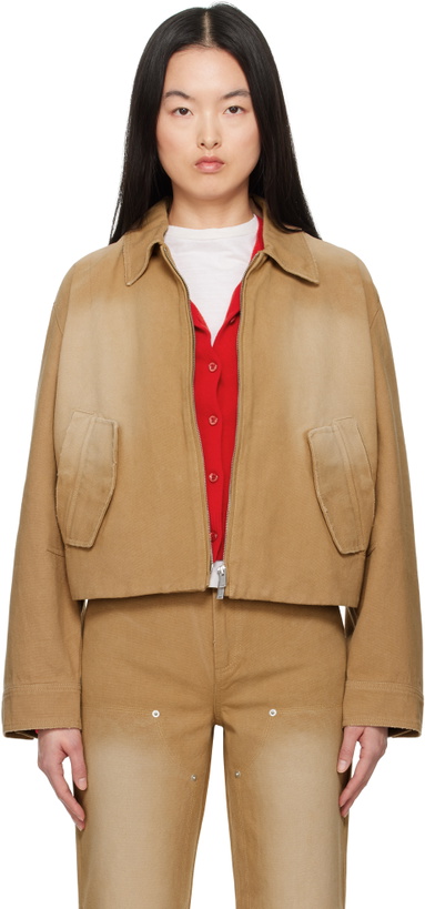 Photo: Holzweiler Tan Juno Workwear Jacket