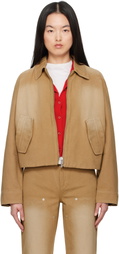 Holzweiler Tan Juno Workwear Jacket