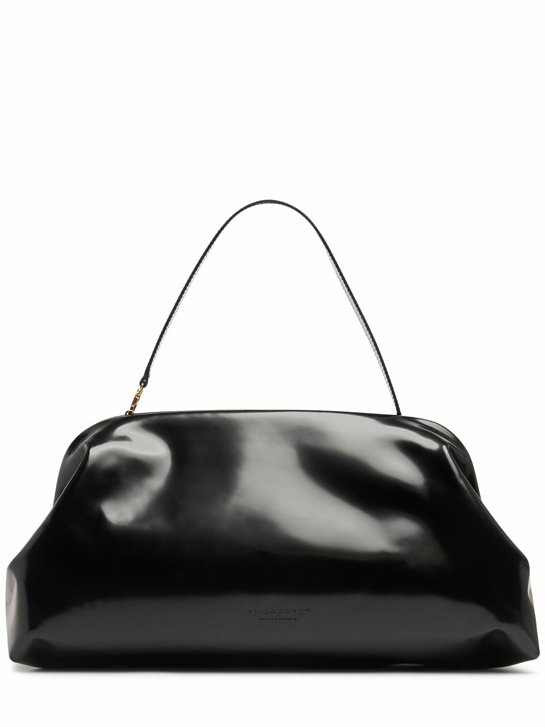 ショルダーバッグ・ポシェット PHILOSOPHY DI LORENZO SERAFINI Shoulder bag 31040728 1005 PHILOSOPHY DI LORENZO SERAFINI Polished Leather Shoulder Bag
