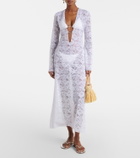 Oséree Bridal lace beach cover-up