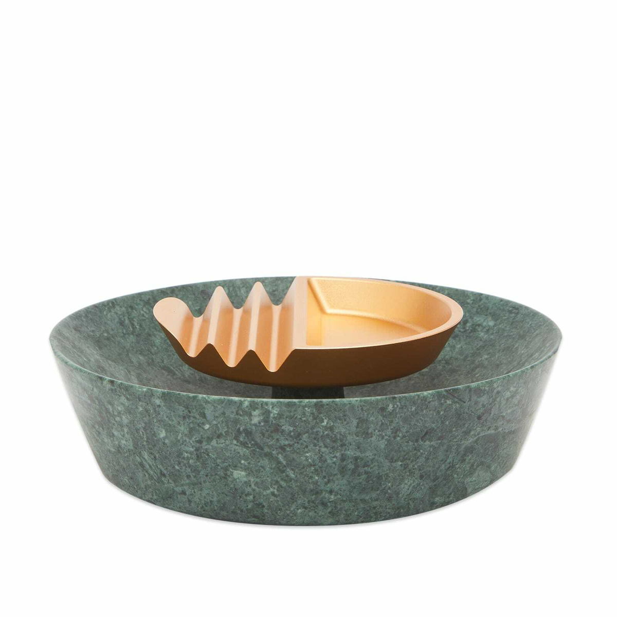 Houseplant by Seth Rogen Ridge Ashtray in Green Houseplant