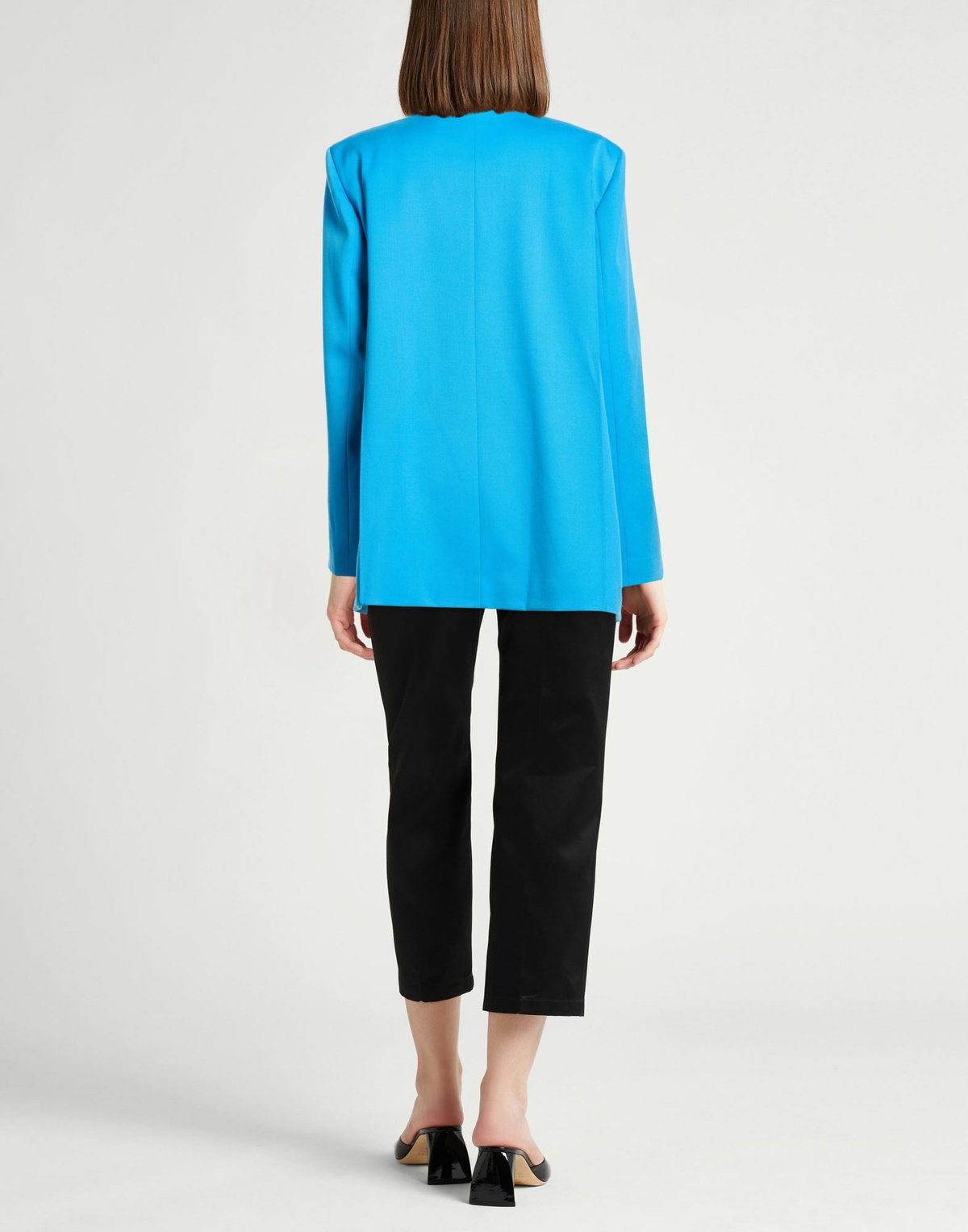 Erika Cavallini Womens Blazer Azure