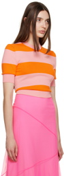 Molly Goddard Pink & Orange Lynne Sweater