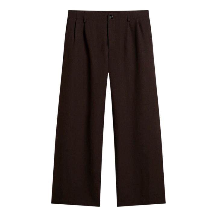 Photo: Our Legacy Men's Issue Wool Bridge Chino in Deep Pangoa