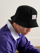 Cherry Los Angeles - Logo-Appliquéd Cotton-Twill Bucket Hat - Black