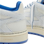 Represent Men's Reptor Leather Sneakers in Vintage White/Sky Blue