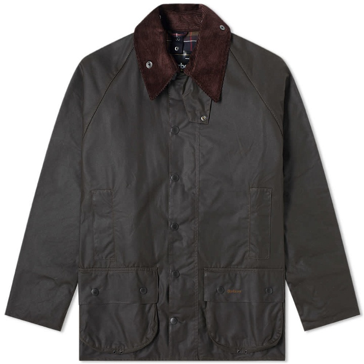 Photo: Barbour Classic Beaufort Wax Jacket Olive