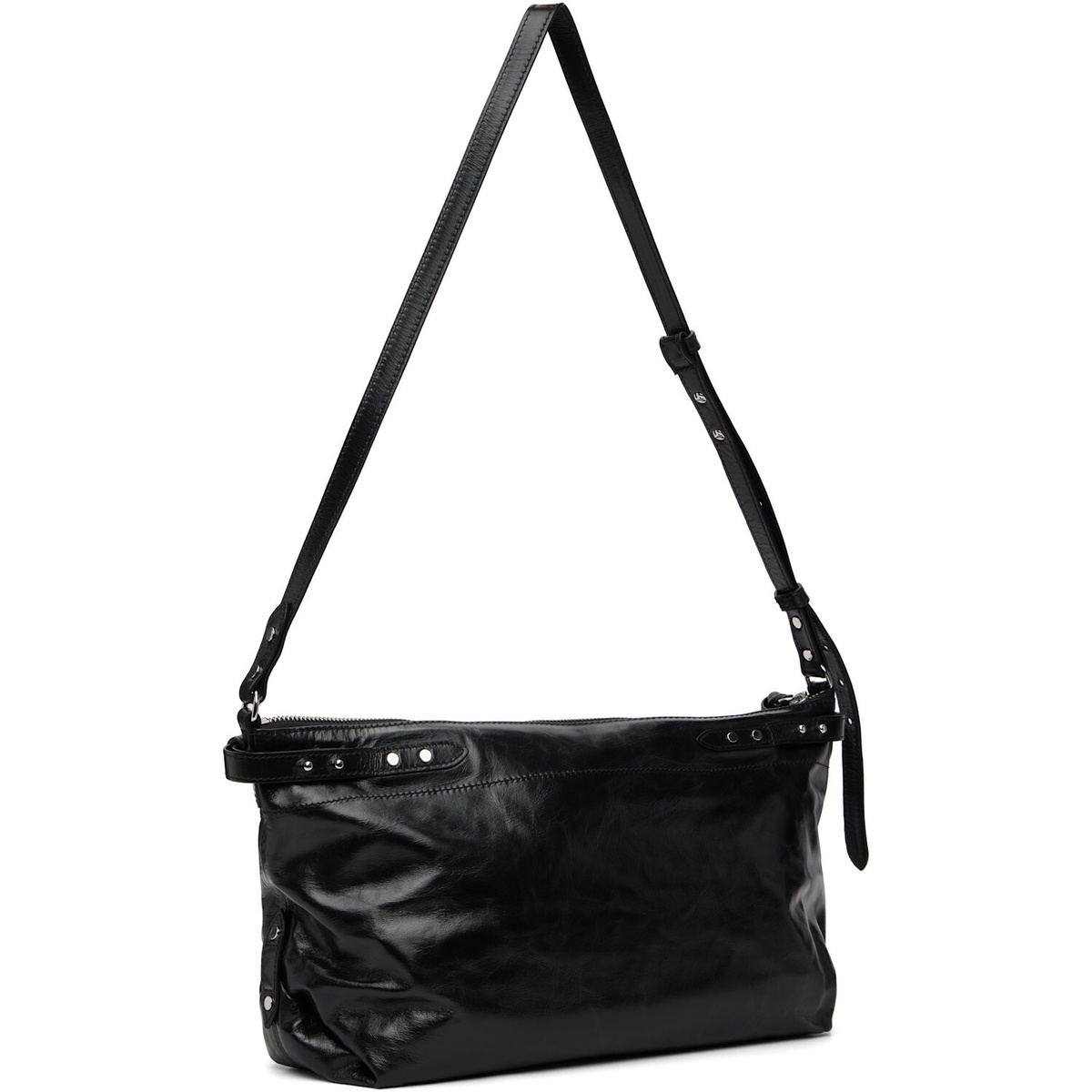 Isabel Marant Black Winna Day Shoulder Bag