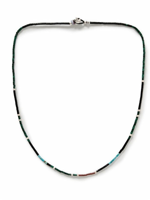 Photo: Mikia - Silver Multi-Stone Beaded Necklace