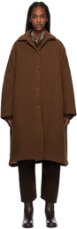 CASEY CASEY Brown Big Blobby Kasper Coat