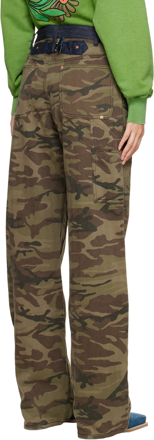 Andersson Bell Khaki Camouflage Carpenter Jeans Andersson Bell