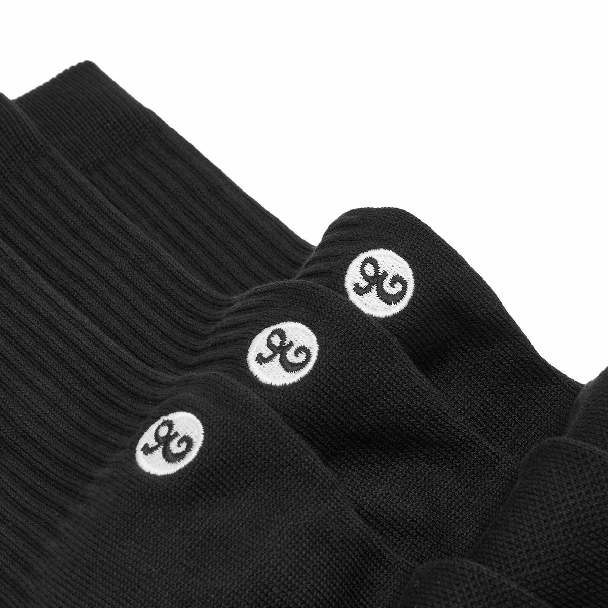 Stance for E by END. Basic Crew 3-Pack in Black