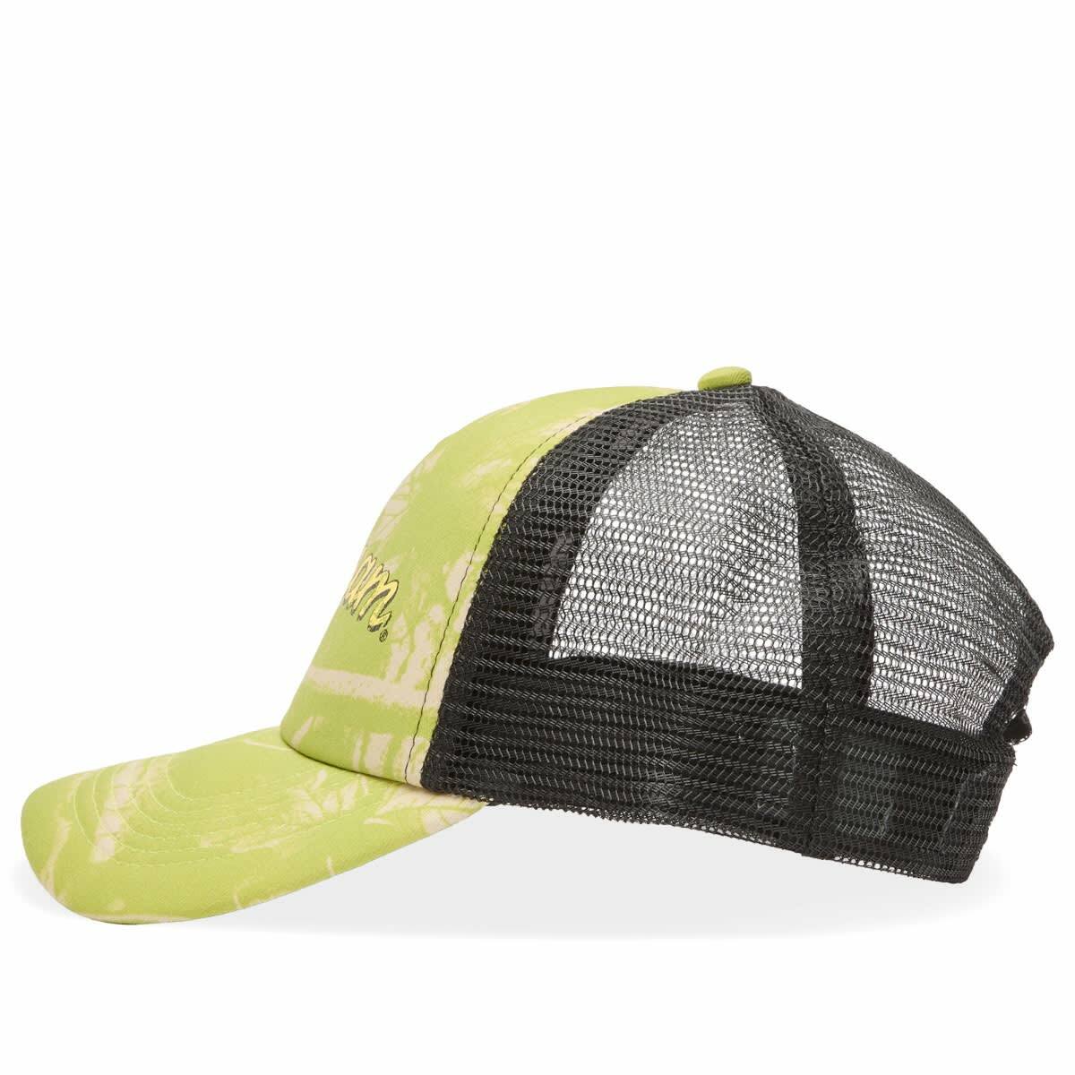 ICECREAM Men's Tree Camo Trucker Cap in Green 