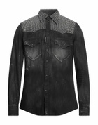 Dsquared2 Mens Denim shirt in Black